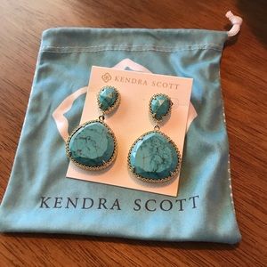Kendra Scott Turquoise Earrings